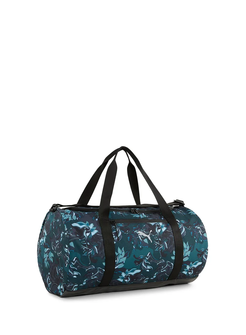 PUMA Essential Green Terrains Barrel Bag