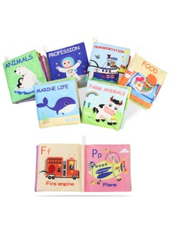 Generic Early Education Cloth Book Baby Learning Cognitive Enlightenment Book Cloth 0-2 Years Old Infant Teaching Aids Sound Cloth Book Toys-Color:CP3997-6 Professional Style  - Image 4