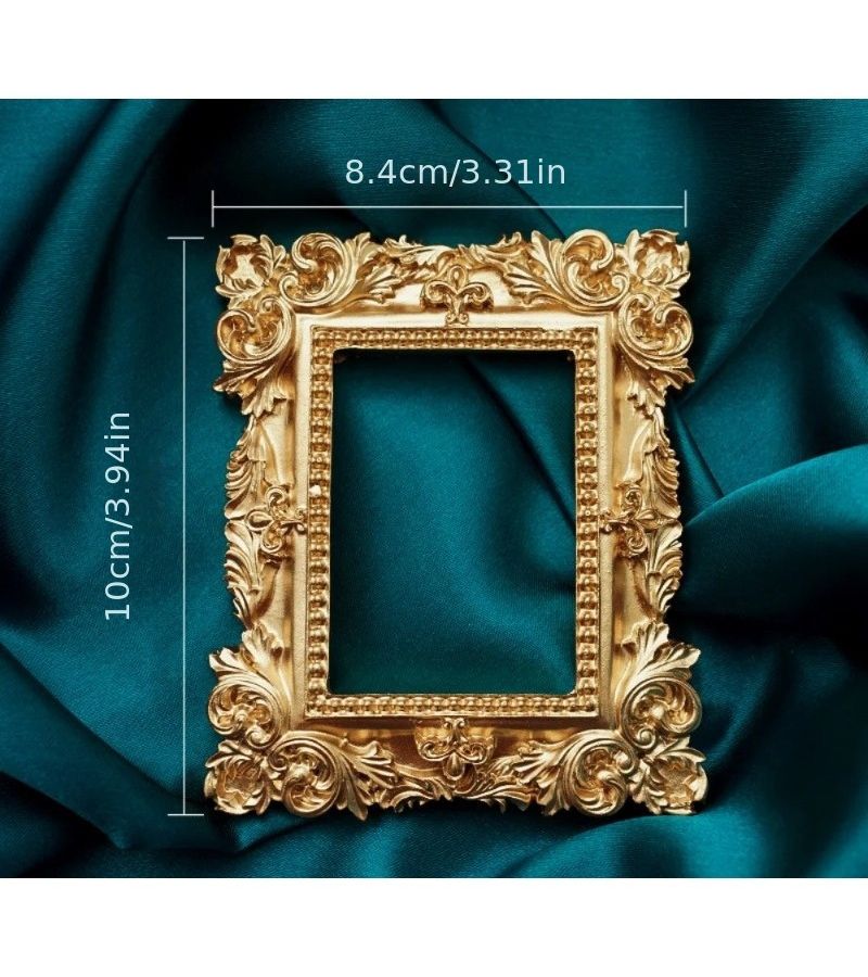 Model A Gold Photo Frame For Jewelry Decor Photography Background - Image 4