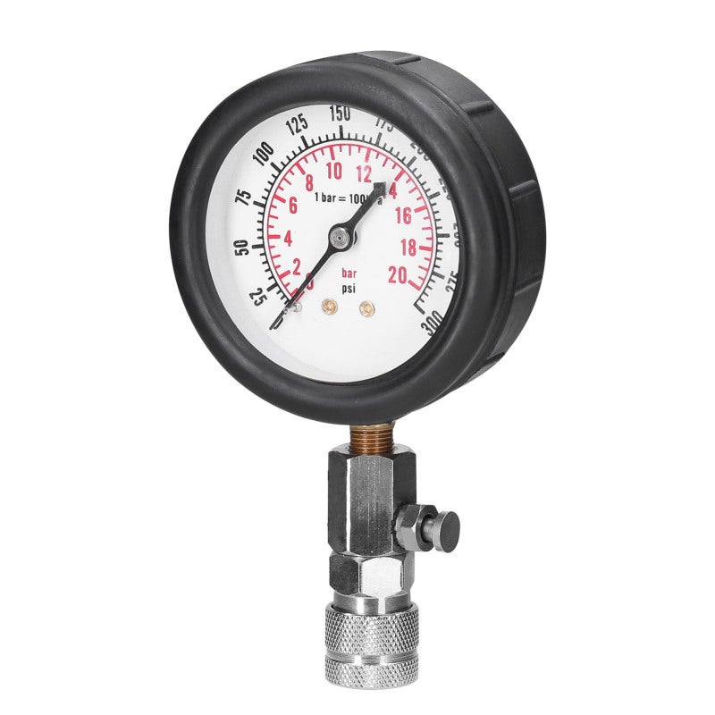 Gas Cylinder Pressure Tester with 0-20bar 0-300psi Air Gauge - Corrosion-Resistant Metal for Motorcycle Test Pipes - Image 4