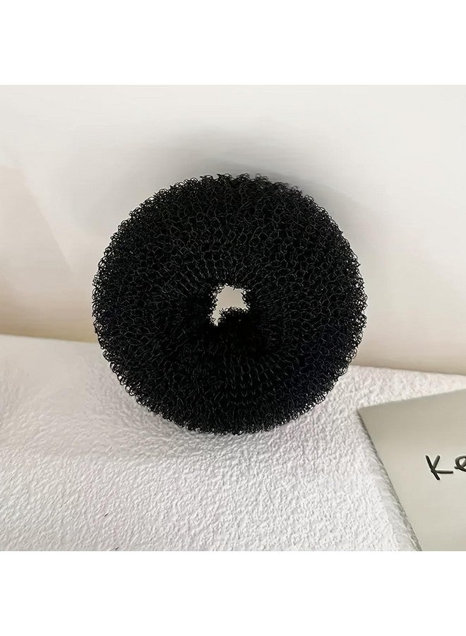 Chanderkash Hair Donut Bun Maker | Juda Bun Shaper | Hair Bun Maker | Hair Accessories for Women & Girls Pack of 1 (Black) - Image 3