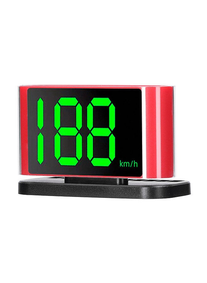 Generic - Car HUD Headup Display GPS Digital Speedometer with LED Large Font Display Phone Number Display Area for Car Truck SUV Motorcycle - Image 1
