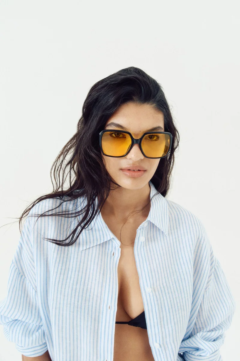 H&M Linen beach shirt