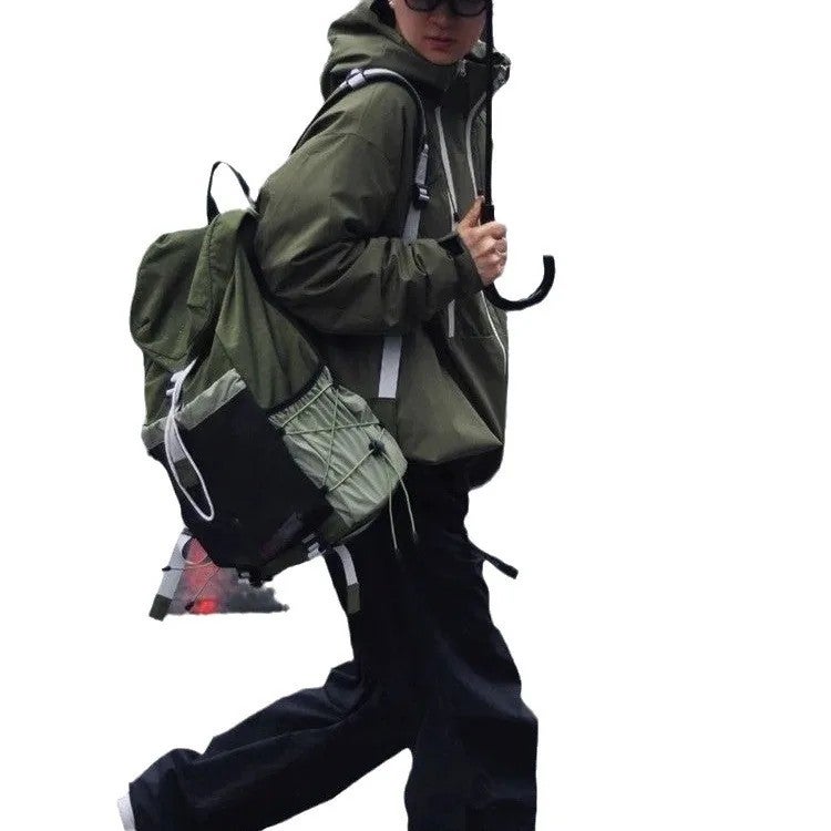 Bluejw Outdoor Hiking Climbing Travel Backpack Nylon Unisex Breathable Antibacterial Lightweight Waterproof Computer Schoolbag Air - Image 3