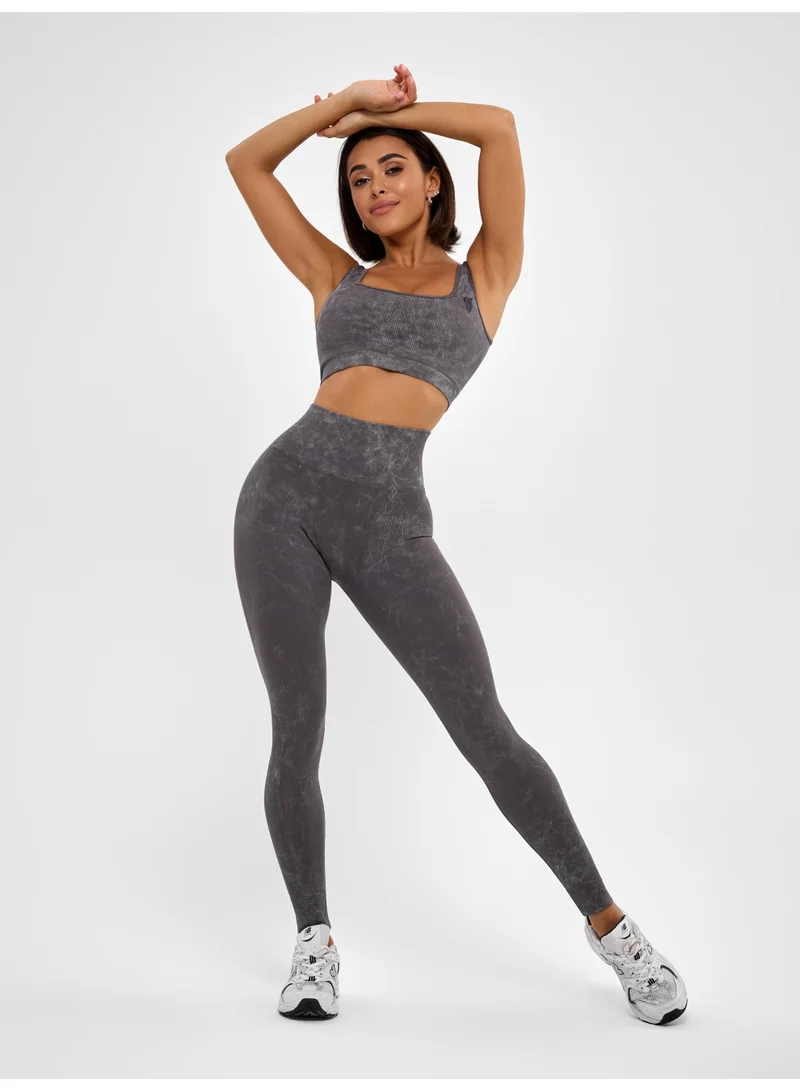 Bona Fide Marble Top Gray Marble Sports Bra for Women for Women | Best Price UAE
