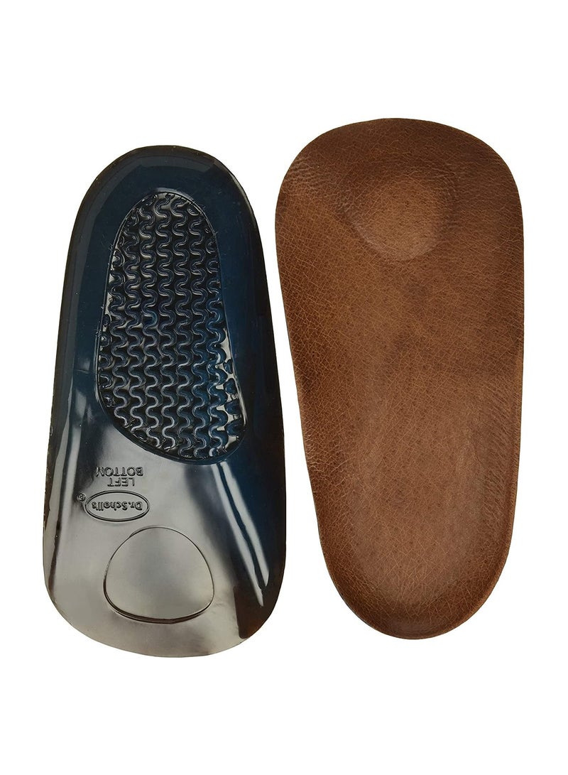 Dr. Scholl's men's ultra soft leather insoles dress 1 Count  - Image 1