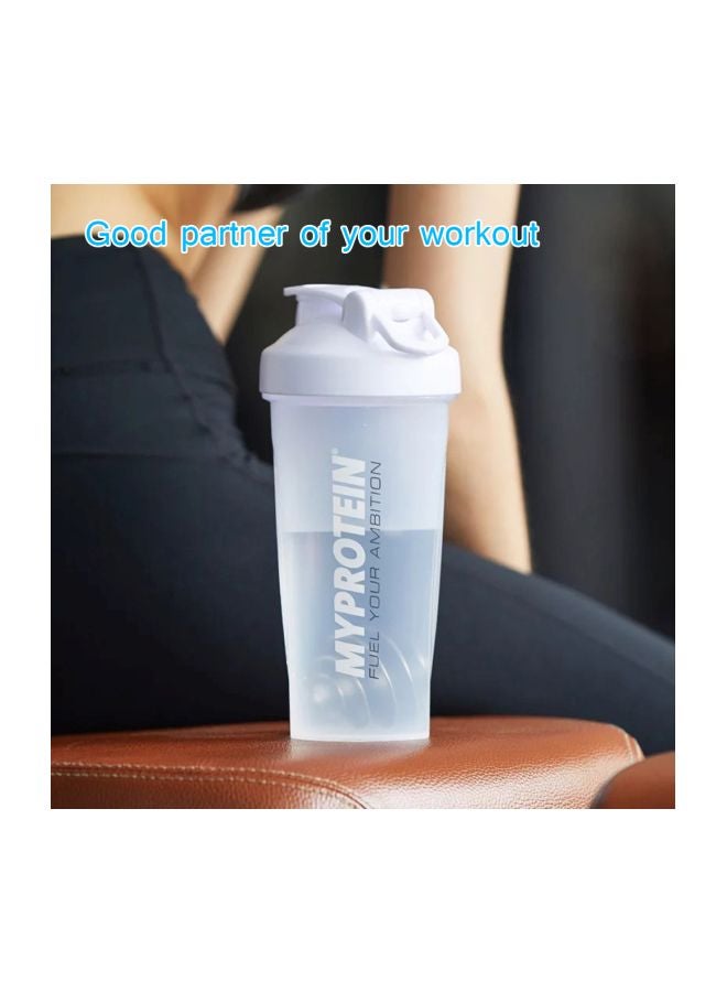 Myprotein Protein Shaker Bottle White/Clear - Image 2