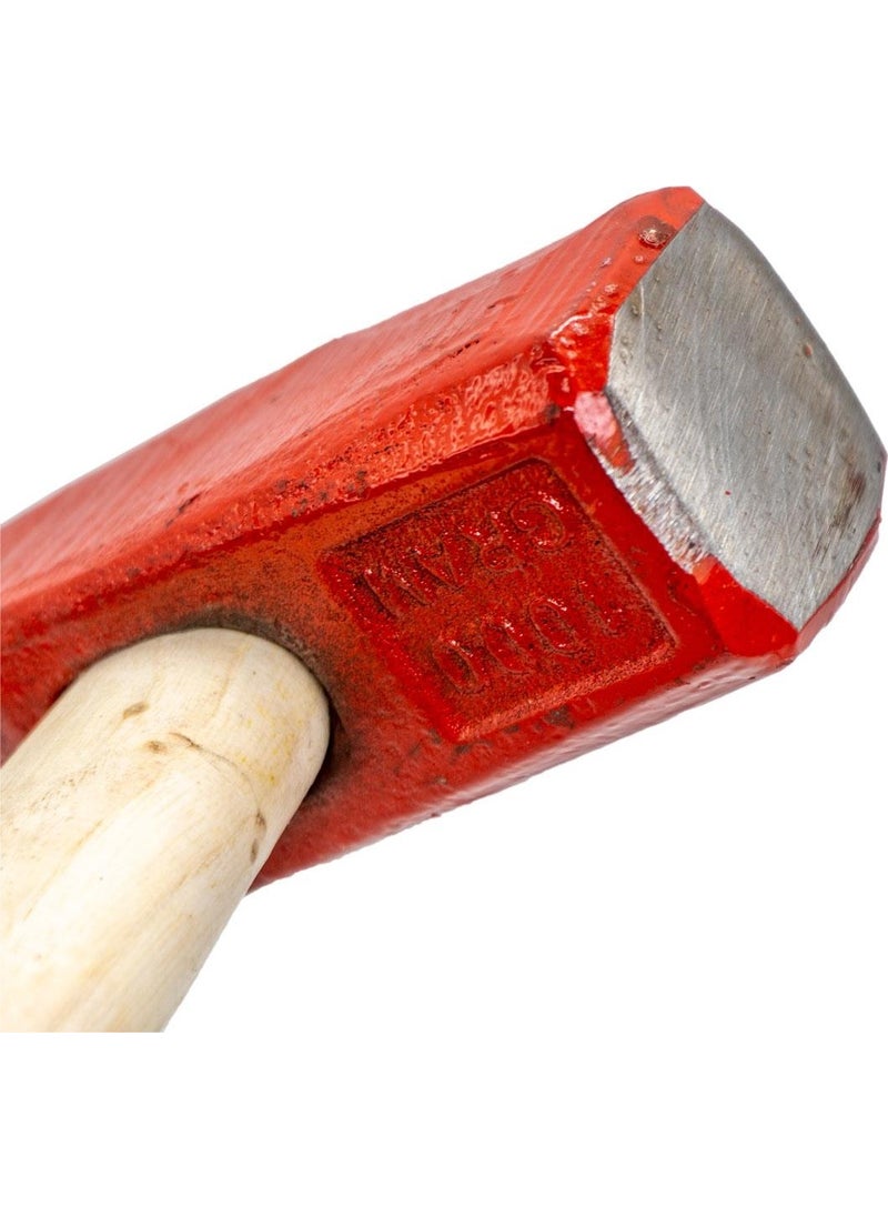 Master - 500755 Leveling Steel Hammer with Wooden Handle - 1000 gr - Image 1
