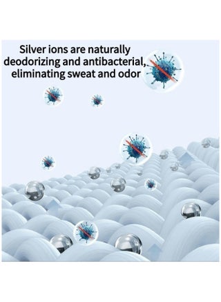 4 قطع من القماش لأغطية أصابع الألعاب المحمولة، مصنوعة من مادة رفيعة للغاية، ألياف فضية لا تلامس الصفر، قفازات أصابع قابلة للتنفس تعمل باللمس مع صندوق تخزين - view 5