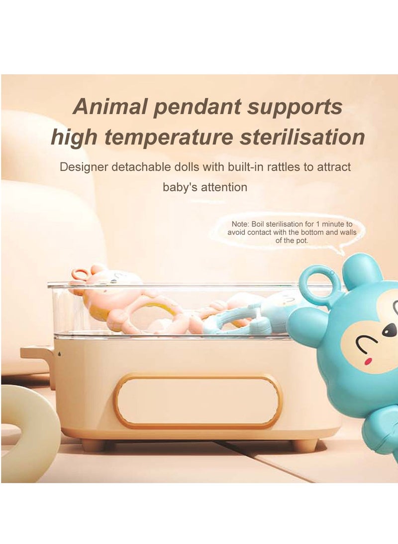 MaBaby سجاد ألعاب أطفال موسيقي مركز نشاط بيانو أطفال سجادة وقت البطن سجادة مبطنة للمواليد والرضع - Image 5