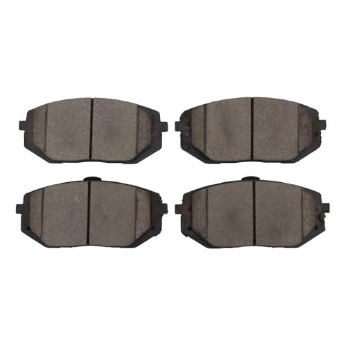 TRQ وسادات الفرامل الأمامية سيراميك متوافقة مع 2022-2023 هيونداي توكسون 2023 كيا سبورتاج - Image 5