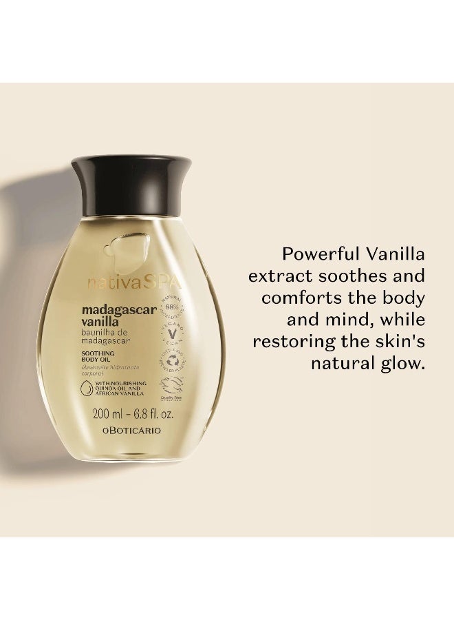 NATIVA SPA O BOTICÁRIO Madagascar Vanilla Body Oil, 200 Ml - Image 2