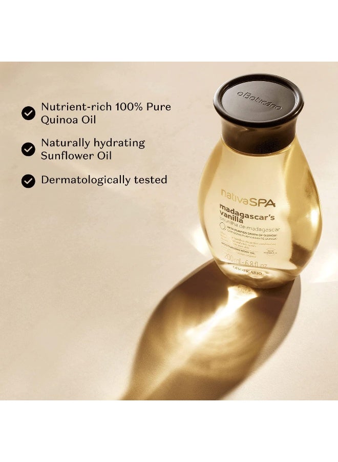 NATIVA SPA O BOTICÁRIO Madagascar Vanilla Body Oil, 200 Ml - Image 3