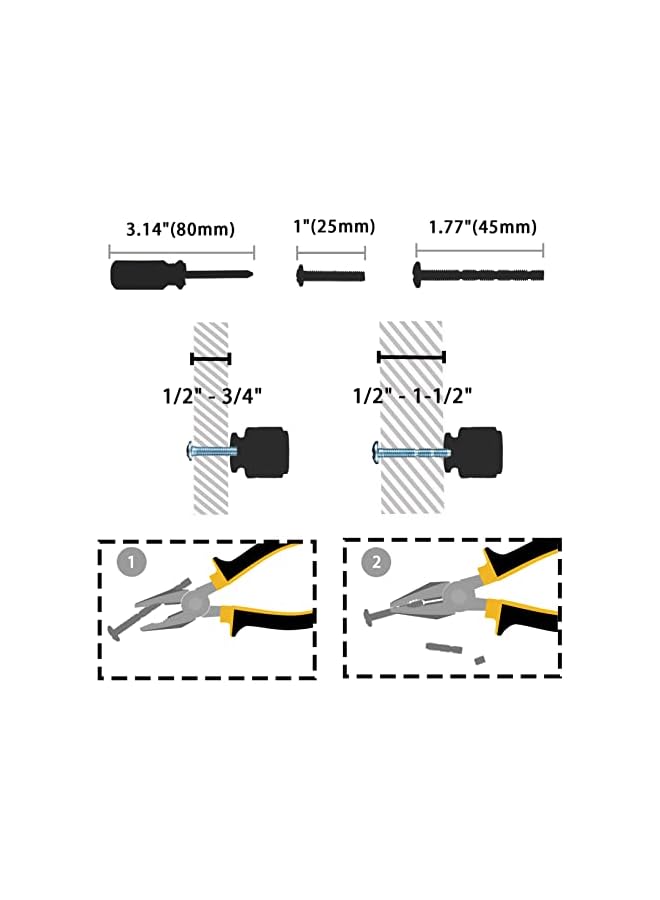 The Bros Cabinet Knobs 6-Pack 1" Aluminum Drawer Knob for Single Hole Kitchen Dresser Knobs with Diamond Pattern (Grey and Gold) - Image 5