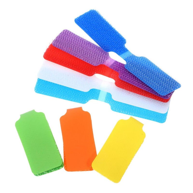 32 Pack Adhesive Cable Tags Cord Identification Labels for Travel Home Office - Image 2
