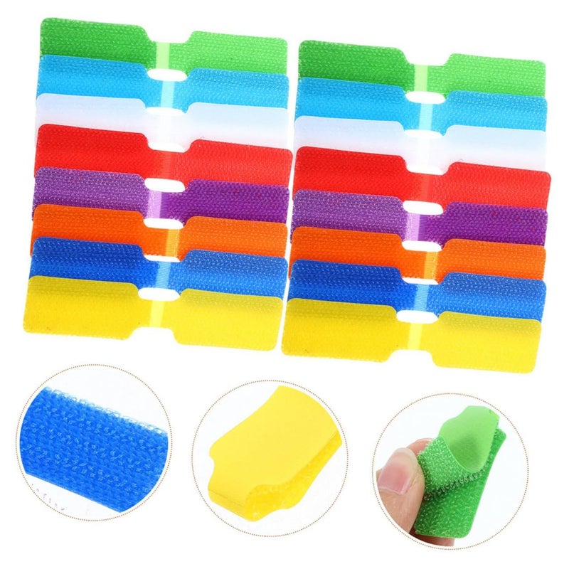 32 Pack Adhesive Cable Tags Cord Identification Labels for Travel Home Office - Image 5