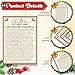 Saypacck 109 Pcs Christmas Trivia Party Game Festival Cards with Pencils Xmas Holiday Guessing Activity for Adult Family Friends Groups Coworkers Annual Festive Events Party Decorations - Image 4