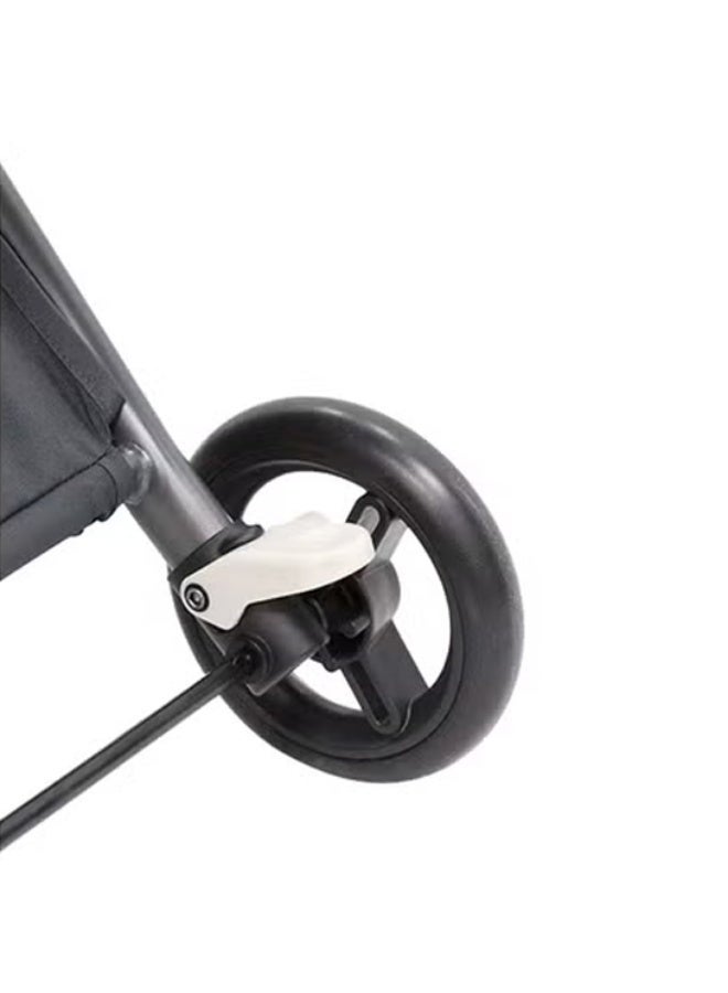 GOLD MANTIS Lightweight Baby Stroller for Kids – Foldable Travel Pram with Canopy, Reclining Seat, Storage Basket & Safety Harness – Compact Pushchair for Toddlers - Image 5