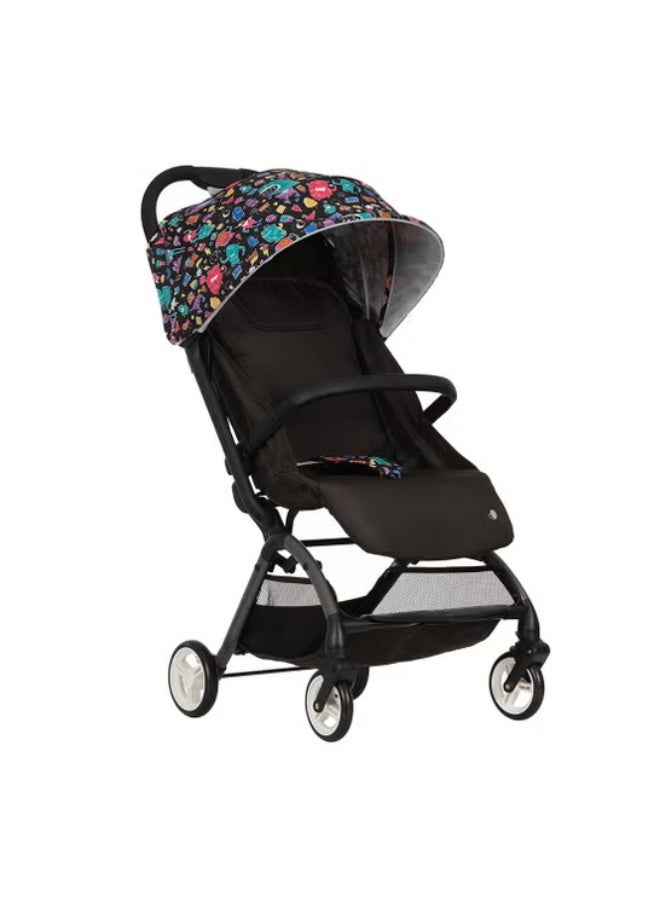 GOLD MANTIS Lightweight Baby Stroller for Kids – Foldable Travel Pram with Canopy, Reclining Seat, Storage Basket & Safety Harness – Compact Pushchair for Toddlers - Image 1