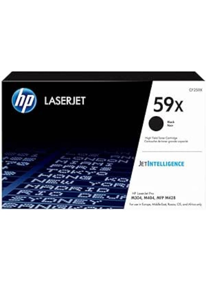 HP 59X (CF259X) خرطوشة حبر ليزر جت، سوداء - Image 1