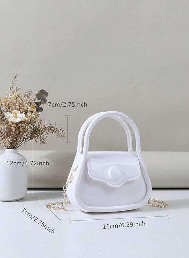 HASHFLOW Jelly Mini Purse For Women | Mini Sling Bag & Clutch For Girl Essentials | Trendy Crossbody Hand Bag For Women/Girls (White) - Image 5
