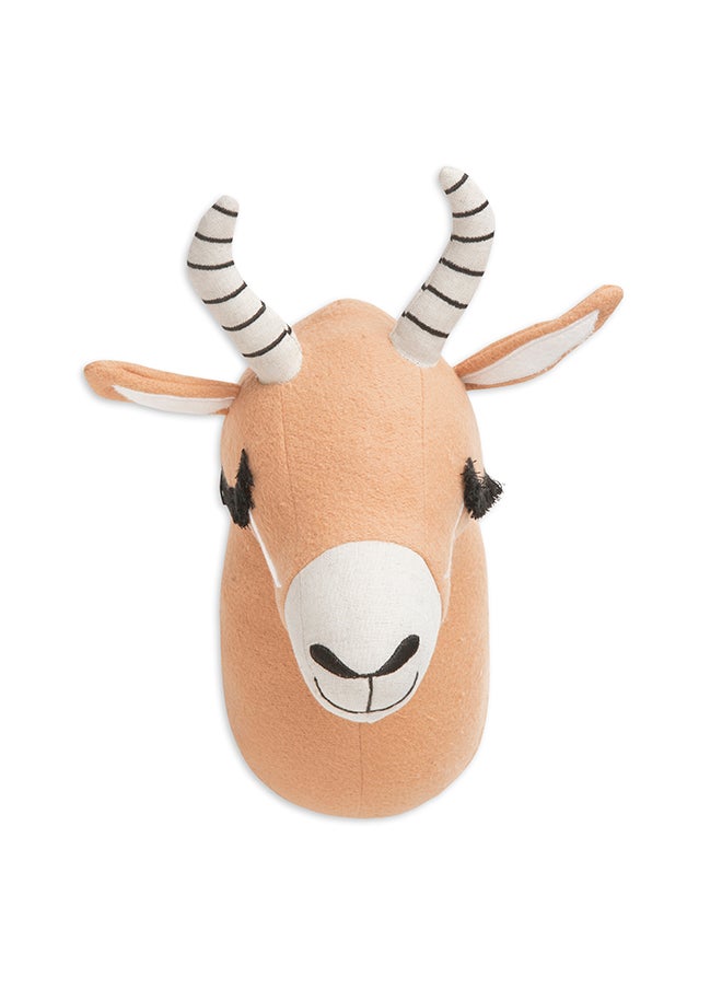 Crane BABY Antelope Plush Head Wall Decor  - Image 1