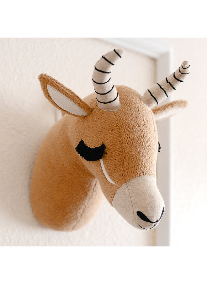 Crane BABY Antelope Plush Head Wall Decor  - Image 3