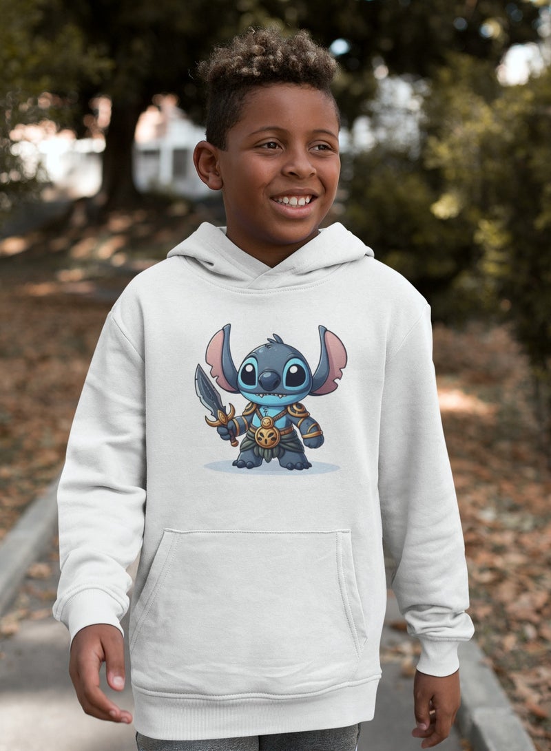ZOOM Stitch Warrior Graphic Design Hoodie