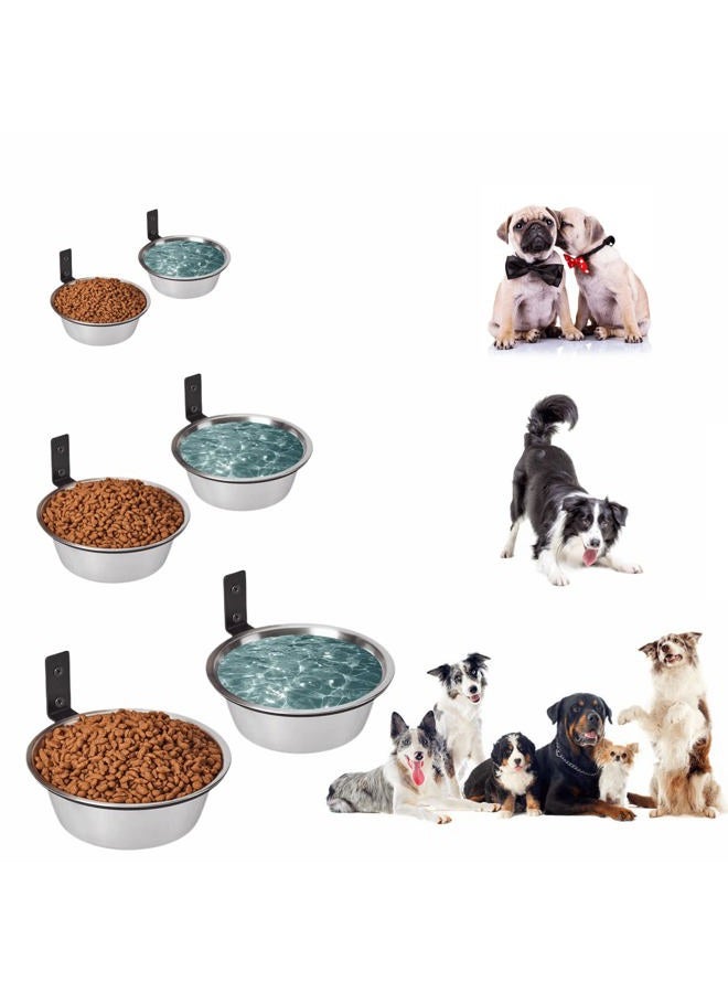 FOYO Stainless Steel Pet Bowls Set - Dog Dishes for Small/Medium Dogs, 29 OZ Food and Water Bowls, Set of 2 - Image 4