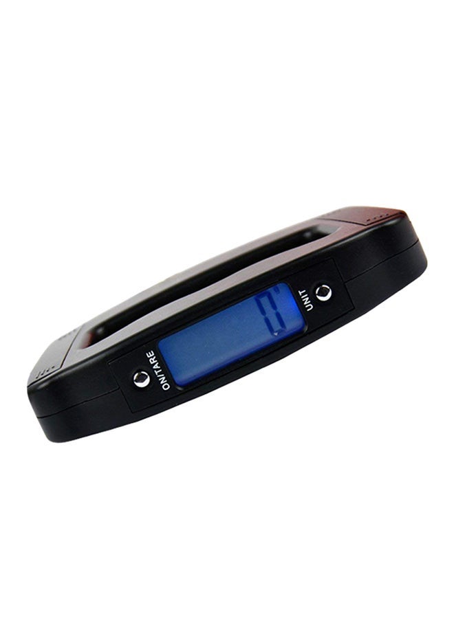 NIBEMINENT Digital LCD Hand Held Luggage Scale Black - Image 2