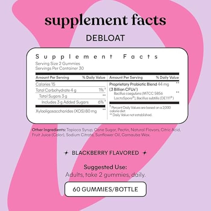 Lemme إزالة الانتفاخ وحرق الدهون - دعم الأيض، دعم الانتفاخ، صحة الأمعاء وإدارة الوزن مع بروبيوتيك، بريبايوتيك، مستخلص الشاي الأخضر، فيتامينات B6 و B1 المدروسة سريرياً - خالي من الغلوتين، 60 حبة - Image 4