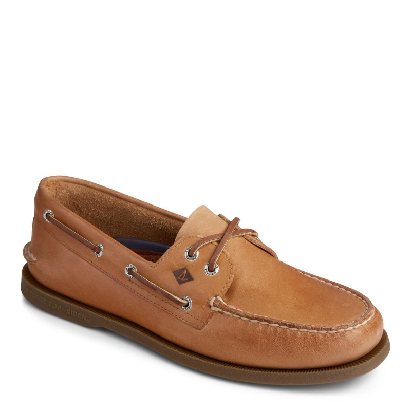 Sperry Men's Authentic Original 2-Eye Boat Shoe, Sahara, 9.5 W US - Image 2