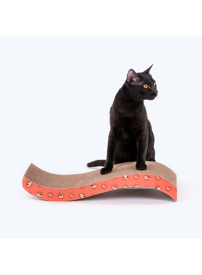 Heads Up For Tails HUFT ScratchVille Cat Scratcher - Orange - Image 3