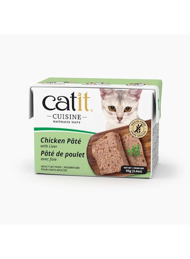 Catit HA Catit Cuisine Chicken Pate with Liver 12x95g