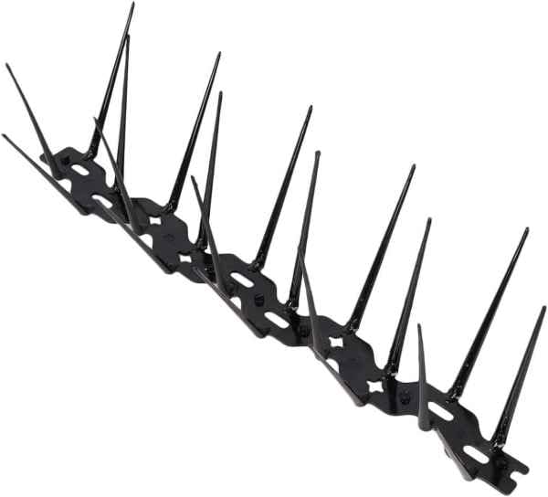 SpikeZone - Bird Spikes - Pigeon Control Spikes (Bird Spikes 50 Pcs, Black) - Image 1