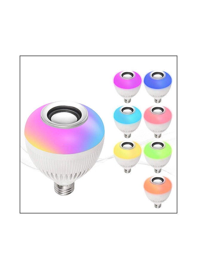 NIBEMINENT LED Bulb With Bluetooth Speaker White  - Image 2