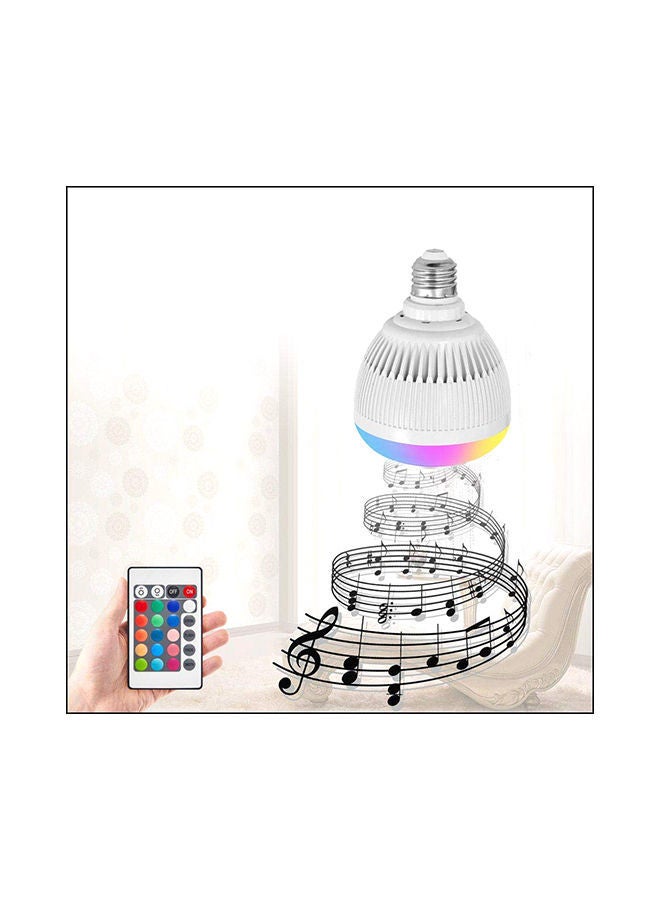 NIBEMINENT LED Bulb With Bluetooth Speaker White  - Image 4
