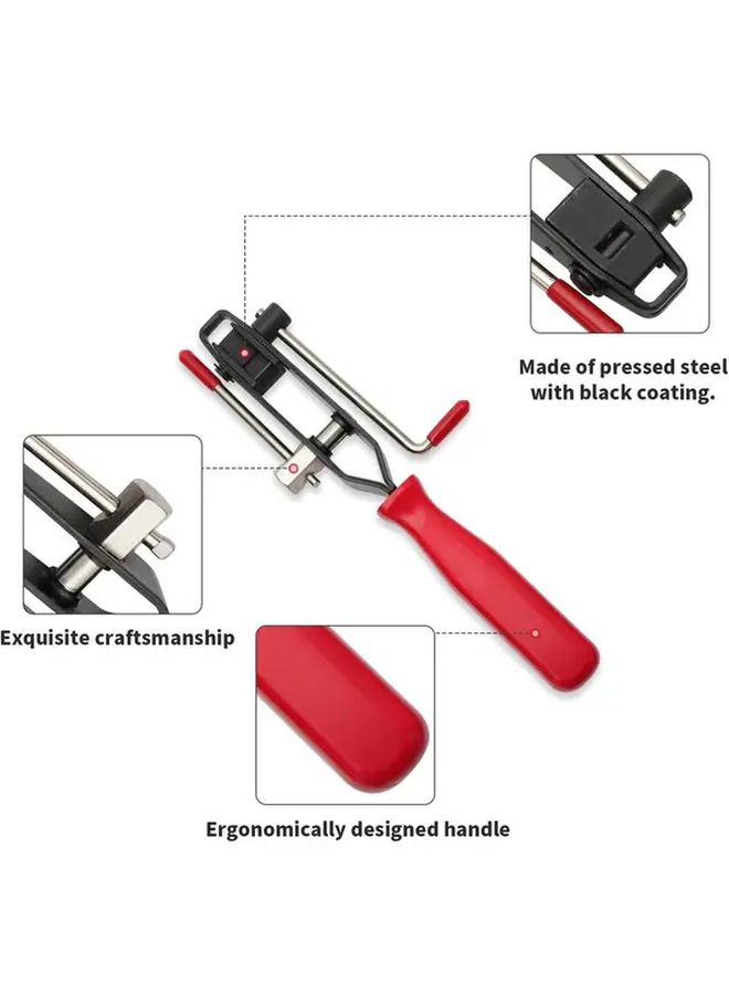 12 Piece CV Joint Axle Clamp Pliers Kit With 10 Stainless Steel Bands Heavy Duty Automotive Repair Tool - Image 4