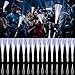 YOFOBU 30 Pack White Fiber Optic Wands Glow Fiber Wands Bulk LED Light Up Wands with 3 Flashing Modes LED Flashing Sticks for July 4th Halloween Christmas Valentines Day Wedding Birthday - Image 2