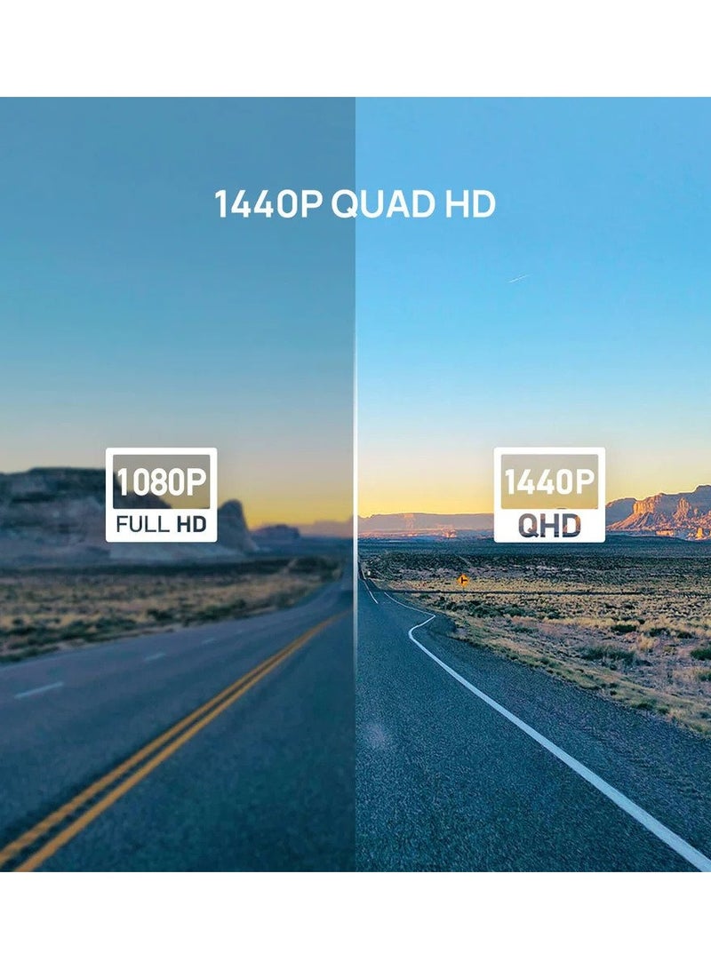 70mai Dash Cam A400 Dual Channel Compact Size Front And Rear Camera - Image 2