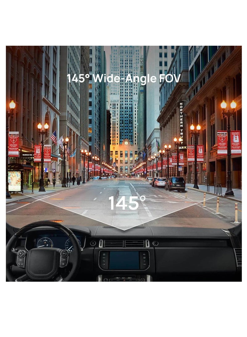 70mai Dash Cam A400 Dual Channel Compact Size Front And Rear Camera - Image 3