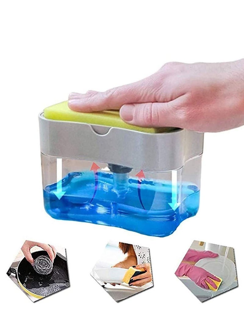 Altheqa Premium Quality Dish Soap Dispenser - Countertop Kitchen Soap Dispenser, Sink Dish Washing Soap Dispenser - Image 2