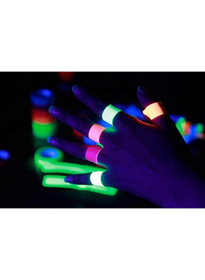 Bukela Glow in The Dark Colored Luminous Masking Tape, 0.59in x 16.4ft - Pack of 6 - Image 2