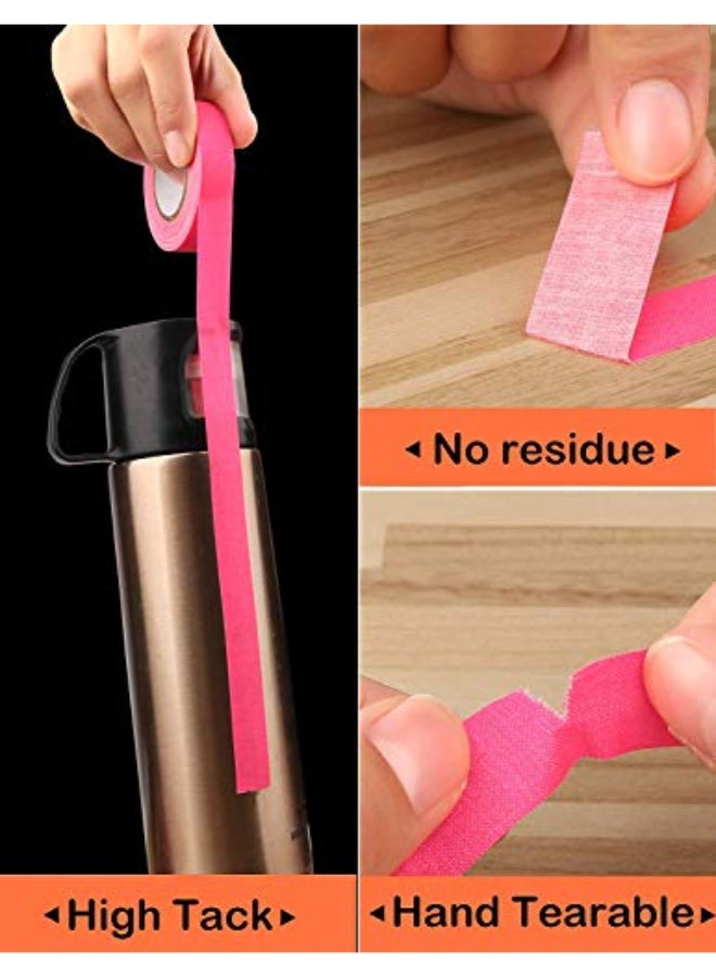 Bukela Glow in The Dark Colored Luminous Masking Tape, 0.59in x 16.4ft - Pack of 6 - Image 3