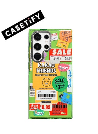 Vibrant Green with Colorful Sale Tags