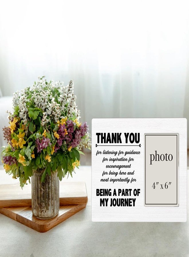Zauly Thank You Gift Wood Picture Frame, Appreciation Gifts for Teacher Coworkers Boss Mentor Leader Friends, 4 x 6 Inch Photo - Image 5