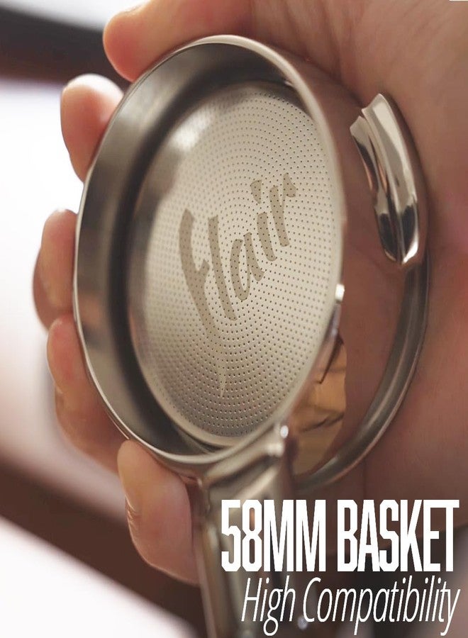 Flair 58mm High Uniformity Portafilter Basket, 18g High Extraction Basket for Espresso - Image 4