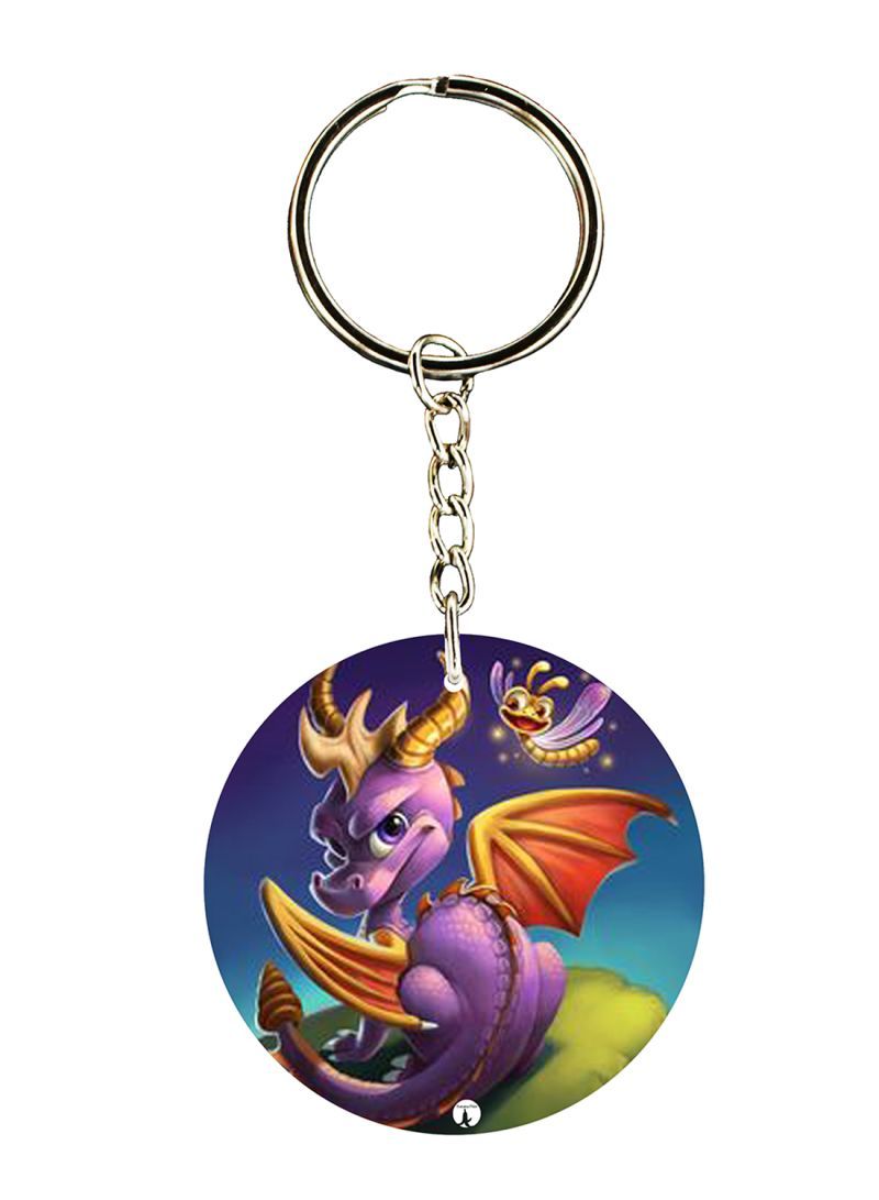RKN Spyro Printed Keychain
